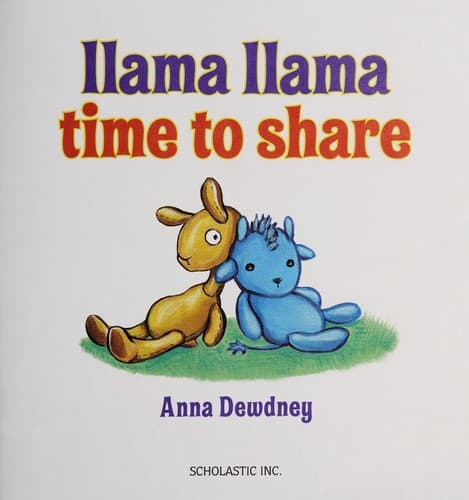 Llama Llama Time to Share cover
